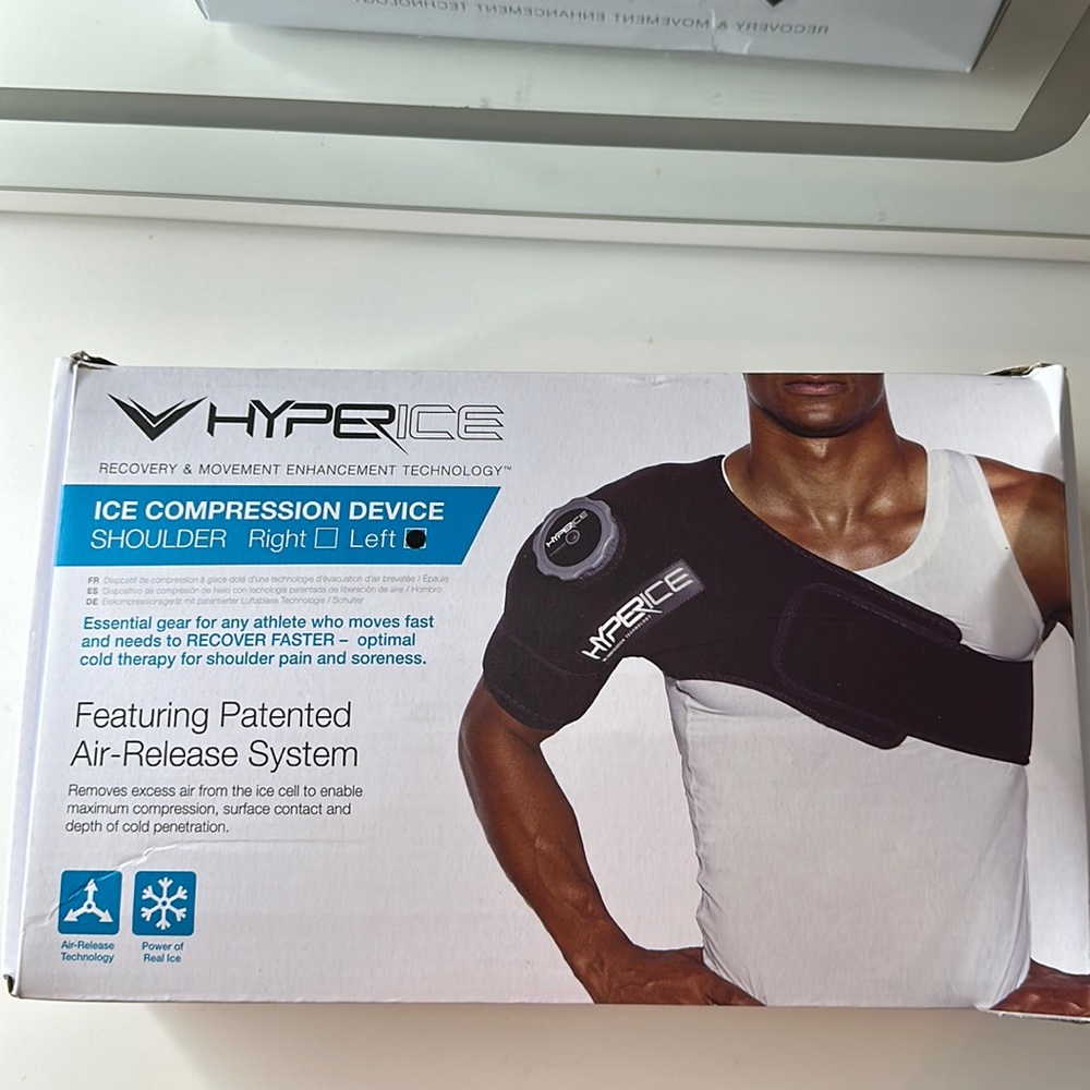 Hype ice ice compression device for left shoulder  used only once mint condition
